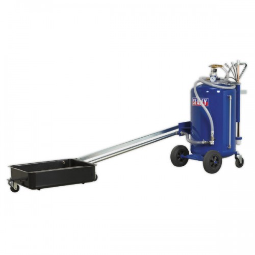 Mobile Oil Drainer with Probes 80L Cantilever Air Discharge Mobile Oil Drainer with Probes 80L Cantilever Air Discharge